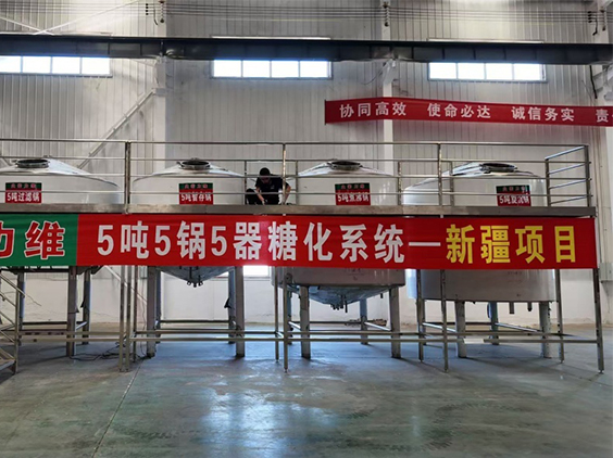 高要精酿啤酒设备厂—5吨精酿啤酒设备—新疆项目